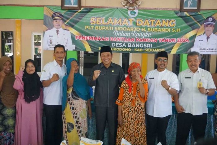 Pemkab Sidoarjo Salurkan Bantuan Beras CPP ke 3.974 KPM