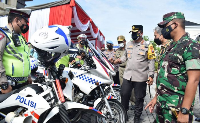 Amankan Nataru dan Antisipasi Omicron, Polresta Sidoarjo Gelar Operasi Lilin Semeru