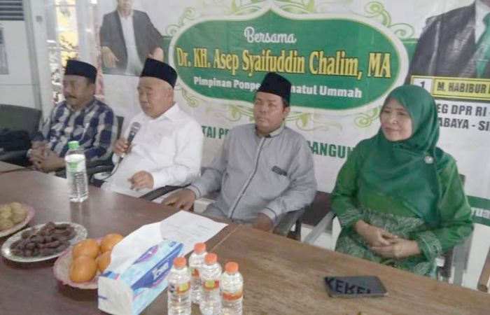 Modin se-Sambikerep Dukung Caleg PPP, Kiai Asep Minta Pikirkan Kesejahteraannya