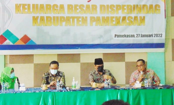 Safari ke Diskopukm dan Disperindag, Bupati Pamekasan Samakan Sudut Pandang Program Prioritas 2022