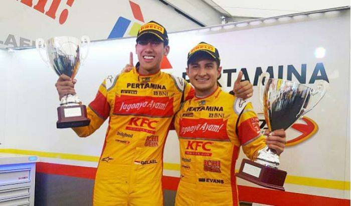 Hasil Race GP2 Austria: Raih Podium, Sean Galael Kibarkan Merah Putih