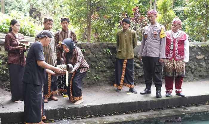 Awali Hari Jadi ke-1220, Pemkab Kediri Ambil Air dari 7 Sumber