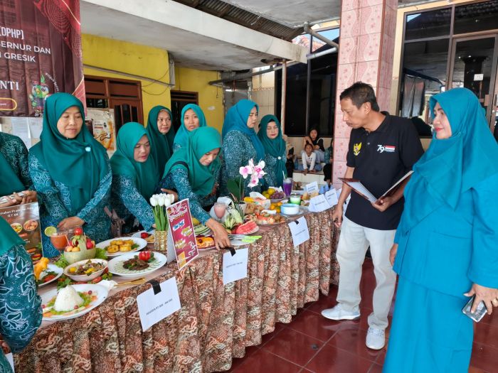 Cegah Stunting Balita, Pemdes Boboh Gresik Gelar Lomba Sajian Makanan Sehat