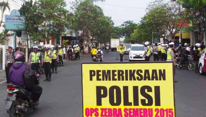 Polres Tulungagung Gelar Operasi Zebra Semeru Berhadiah