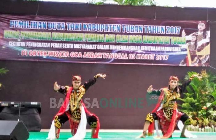 Lewat Tari, Disparbudpora Tuban Ajak Masyarakat Cintai Budaya Bangsa