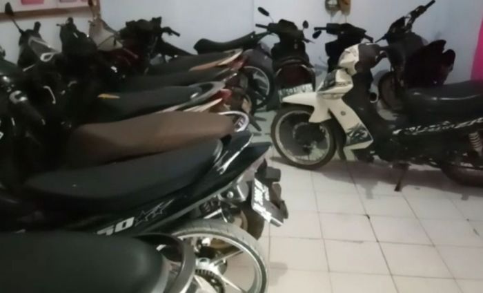 11 Unit Motor Terjaring Razia Balap Liar di Sampang