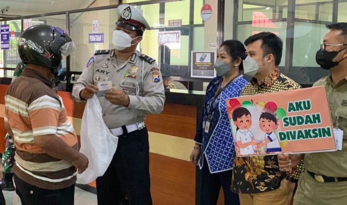 Apresiasi Para Wajib Pajak, Satlantas Polres Batu Bagi-Bagi Doorprize