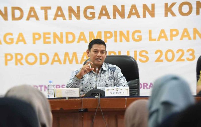 Wali Kota Kediri Beri Arahan ke Tenaga Pendamping Lapangan Prodamas