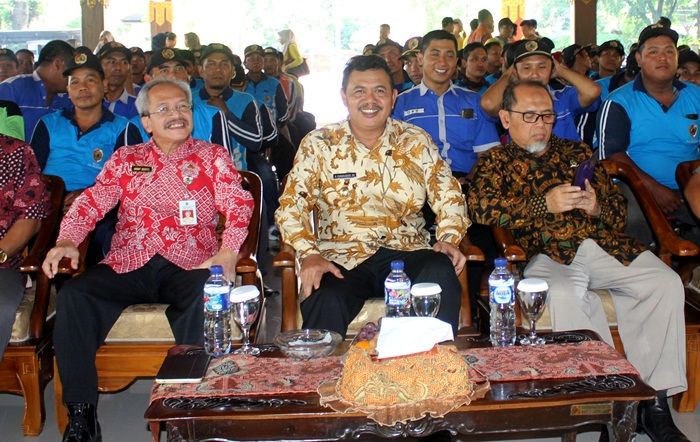 Sabet Adipura 2018, Wabup Pungkasiadi Gelar Tasyakuran Bersama Ratusan Pasukan Kuning