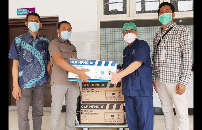 Bantu RS Tangani Pasien Covid-19, Djarum Foundation Serahkan 2 HNFC ke RSUD dr Soetomo