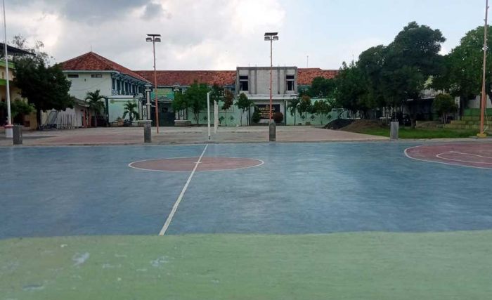 Sudah Dianggarkan Rp100 Juta, Pengadaan Kanopi di Lapangan Basket MAN Sumenep Diduga Fiktif