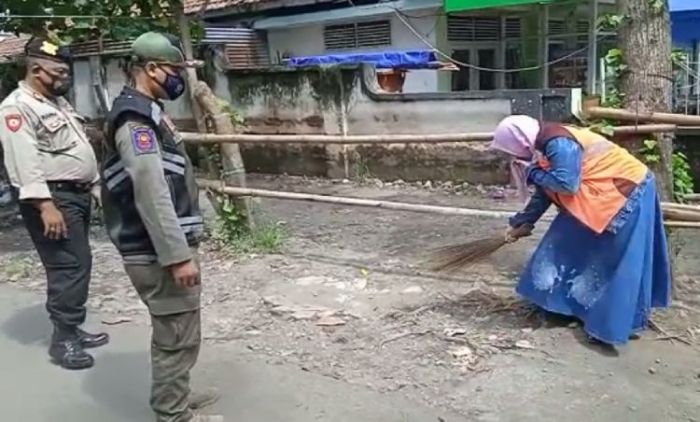 ​Pemkot Kediri Berikan Sanksi Sosial Bagi Pelanggar Protokol Kesehatan