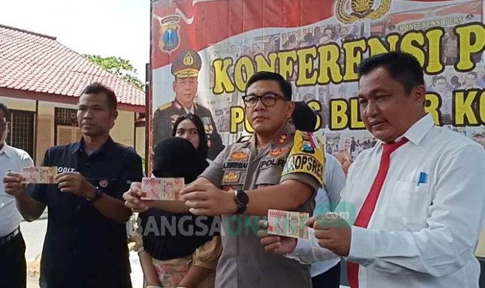 Belanjakan Upal di Pasar Tradisional, Wanita Asal Purbalingga Ditangkap Polres Blitar Kota