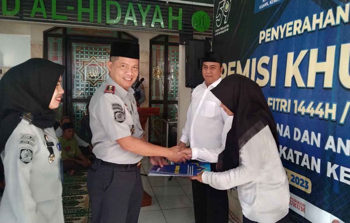 Dapat Remisi Khusus saat Lebaran 2023, 3 WBP Lapas Ngawi Hirup Udara Bebas