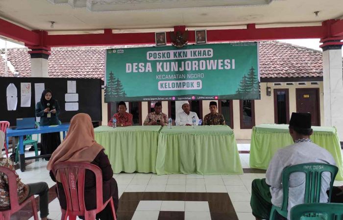 Resmi Dibuka, Desa Kunjorowesi Terima 15 Mahasiswa KKN IKHAC 