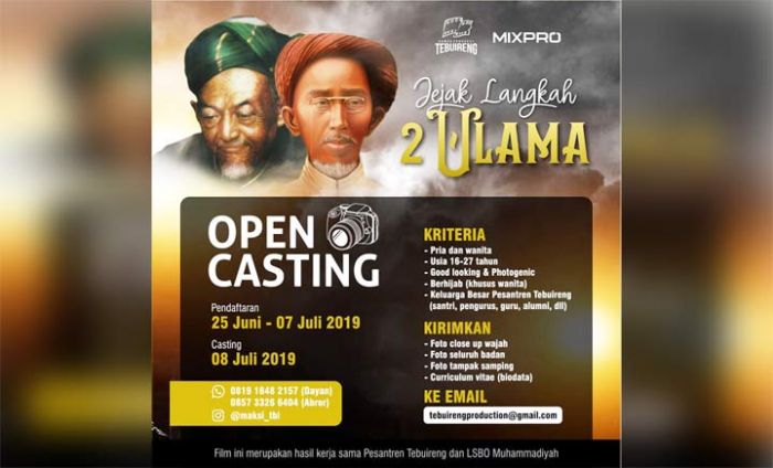 ​PP Tebuireng Produksi Film Hadratussyaikh & Ahmad Dahlan, Peserta Open Casting 800 Orang Lebih (1)