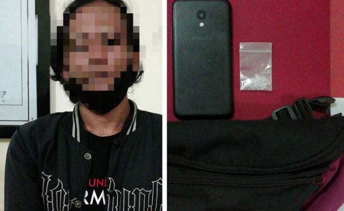 ​Edarkan Sabu-Sabu di Kediri, Pemuda Surabaya Diringkus Polisi