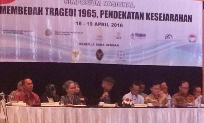 Hasil Simposium Nasional 65, Sidarto Danusubroto Ngotot Minta Rekonsiliasi Nasional