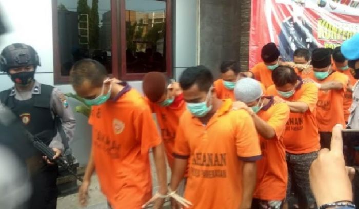 Polres Pamekasan Ungkap 9 Kasus Penyalahgunaan Narkoba, Bekuk 13 Tersangka