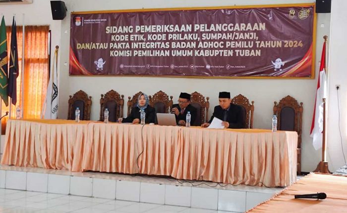 Diduga Langgar Kode Etik, 8 Anggota KPPS Disidang KPU Tuban