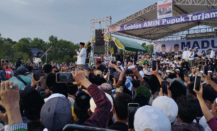 Kampanye Akbar di Pamekasan, Amin Janji Atasi Kelangkaan Pupuk