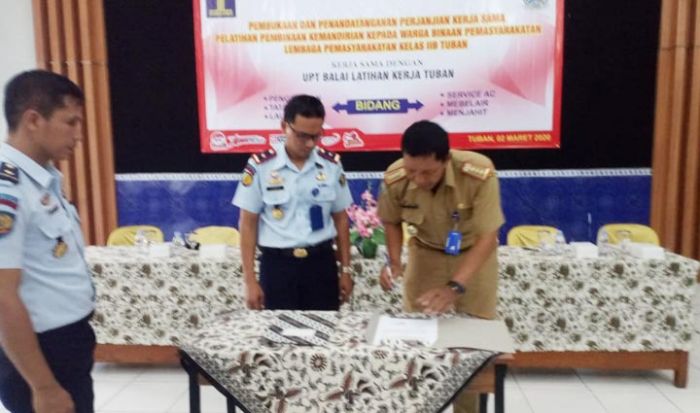 Tanamkan Jiwa Wirausaha bagi WBP, Lapas Tuban Gelar Pelatihan Keterampilan