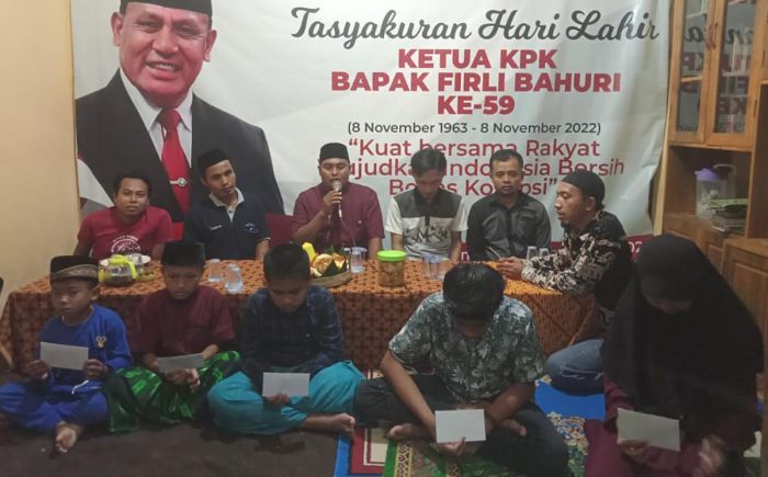 Tasyakuran Ultah Firli Bahuri, Sahabat FBI gelar Khotmil Qur