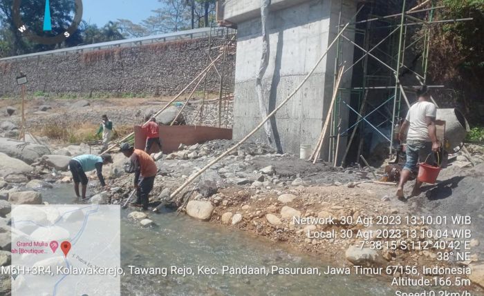 Pengerjaan 3 Jembatan di Gempol Perlu Penambahan Pekerja