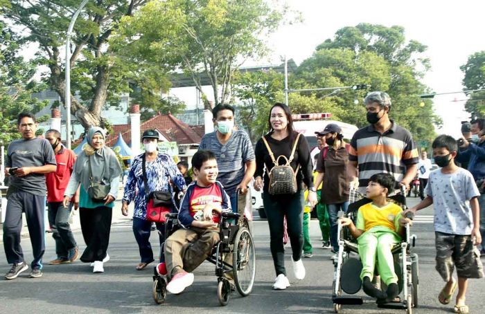 Hari Disabilitas Internasional, Pemkot Pasuruan Gelar Jalan Sehat