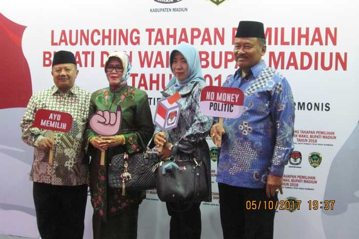 Bupati Madiun Launching Tahapan Pilkada 2018