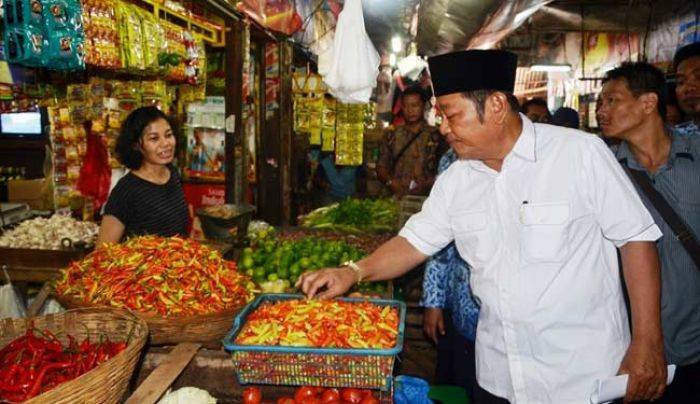 Bertemu Bupati Sidoarjo, Pedagang Pasar Larangan Keluhkan Kenaikan Harga Sayuran