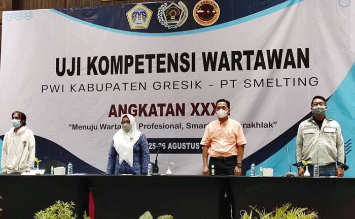 Dibuka Wabup Bu Min, UKW PWI Gresik Terapkan Prokes Ketat