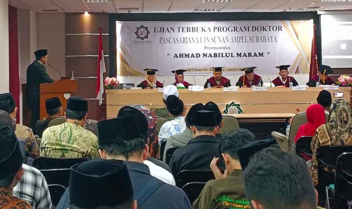 Gelar Ujian Terbuka UINSA, Prof Masdar: Ayah Profesor, Anak Doktor