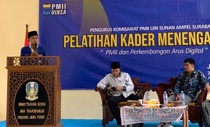 ​Hadapi Perkembangan Digital, PMII UINSA Gelar Pelatihan Kader Menengah