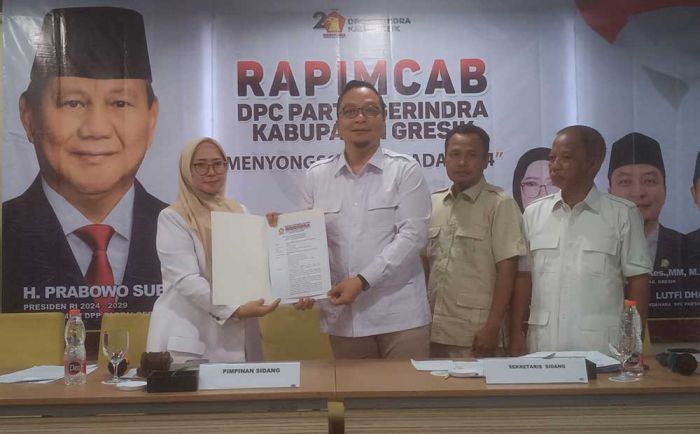 18 PAC Gerindra se-Kabupaten Gresik Bulat Dukung Alif Cabup 2024