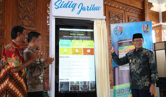 ​Bantu Masyarakat Berikan Informasi Hukum, Pemkab Tuban Luncurkan Sidig Jariku