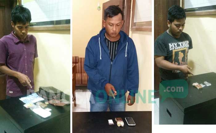 Empat Pemuda Pengedar Pil Koplo di Jombang Diringkus Polisi