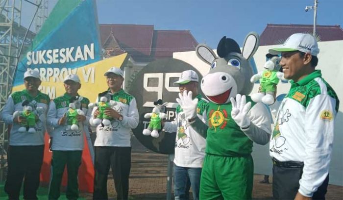 Si Lawe, Maskot Porprov VI Jatim di Tuban Resmi Dilaunching