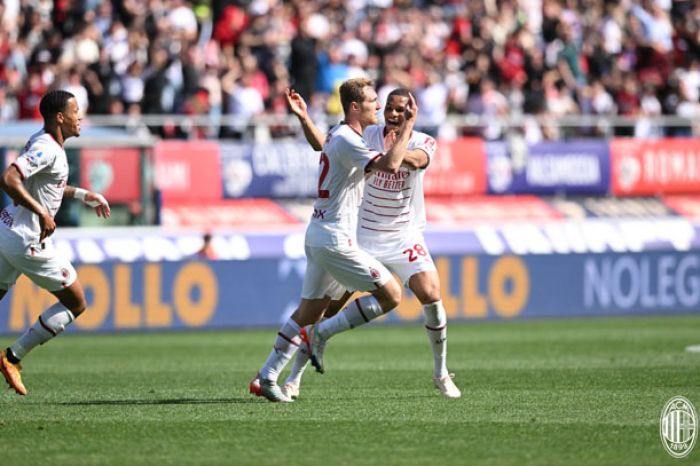 Hasil Liga Italia Bologna vs AC Milan: Rossoneri Buang Peluang