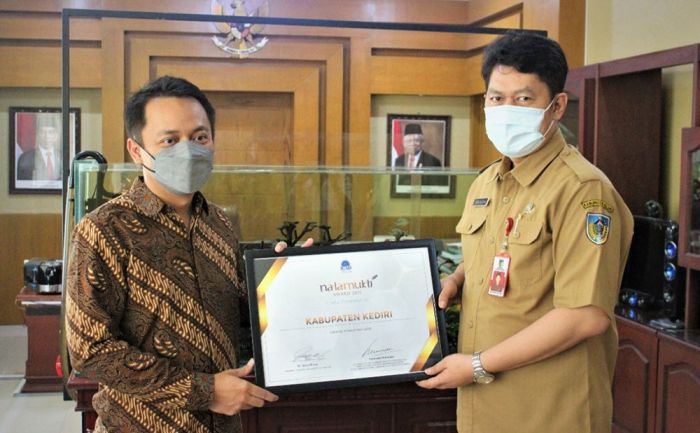 Kabupaten Kediri Raih Penghargaan Natamukti Award 2021