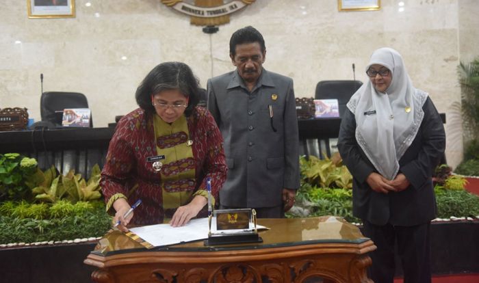 Raperda APBD 2024 Disetujui Jadi Perda, Pj Wali Kota Kediri Siap Tindak Lanjuti Catatan Dewan