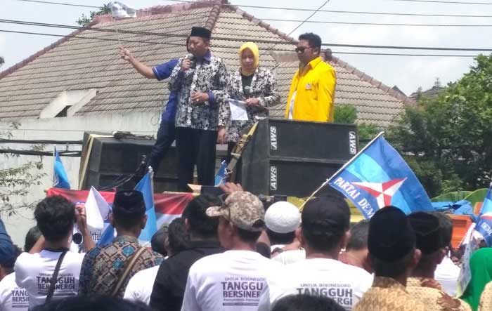 Hari Terakhir, Dua Paslon Cabup-Cawabup Bojonegoro Daftar ke KPU