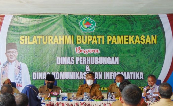 Dishub dan Diskominfo Pamekasan jadi Sasaran Safari OPD Bupati Baddrut Tamam