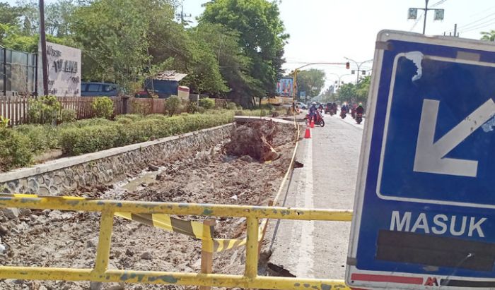 Bina Marga Gresik Pastikan Proyek Box Culvert Rampung Tepat Waktu