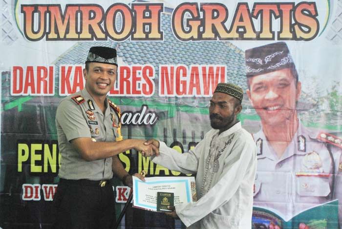 Begini Kisah Marbot Masjid Polres Ngawi yang Dapat Umrah Gratis 