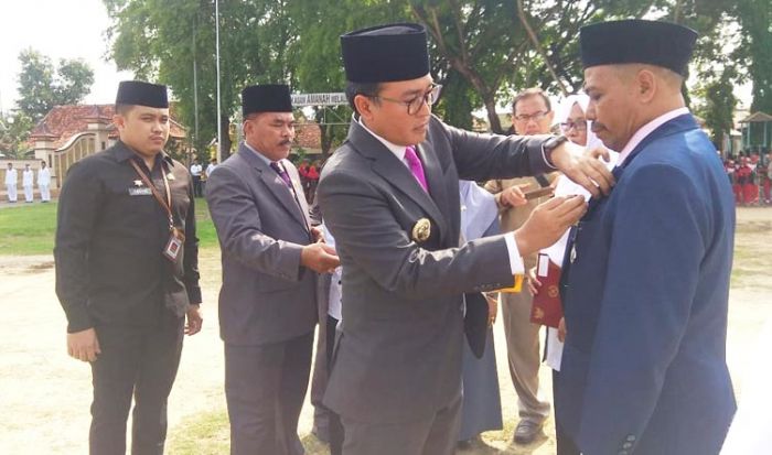 Pimpin Upacara HAB ke-74, Bupati Pamekasan Ajak Tebar Kebersamaan dan Kekompakan