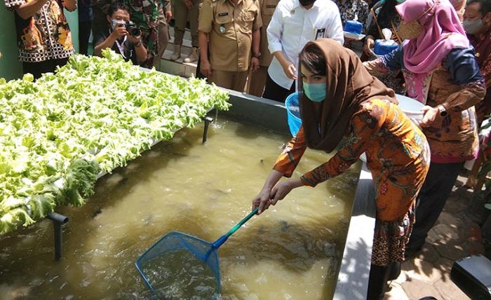 Bermanfaat Untuk Kecerdasan Otak, Ketua Forikan Jatim Kampanyekan Gemarikan di Nganjuk