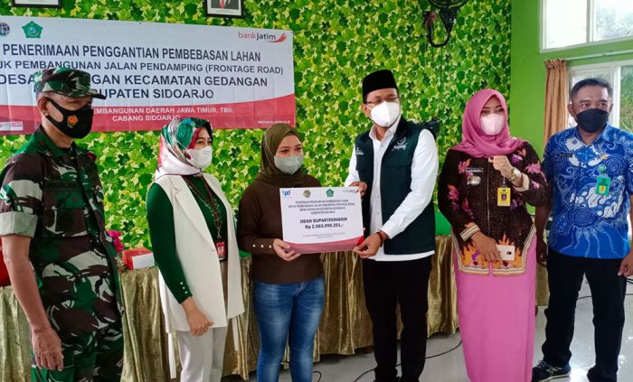 Pengerjaan Terus Dikebut, Bupati Sidoarjo Kawal Pembebasan Lahan Frontage Road