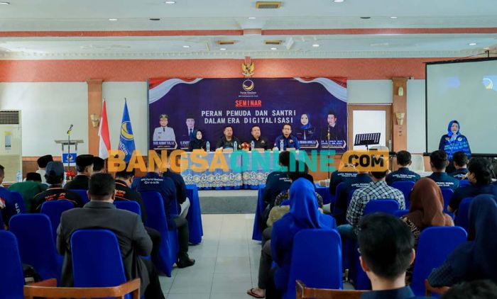 Peringati Hari Santri dan Sumpah Pemuda, NasDem Gresik Gelar Seminar