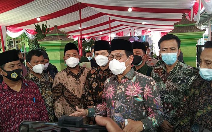 Di Hadapan Menteri Desa, Bupati Gus Yani Paparkan Progres Penanganan Kali Lamong